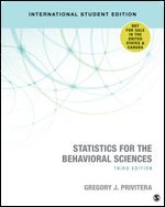 Statistics for the Behavioral Sciences 1