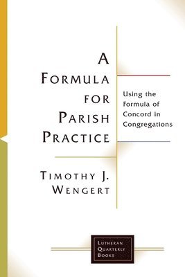 A Formula for Parish Practice 1