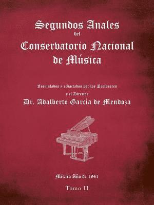 Segundos Anales Del Conservatorio Nacional De Msica 1