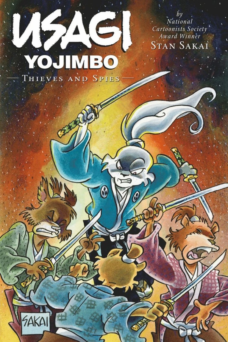 Stan Sakai - Usagi Yojimbo Volume 30: Thieves & Spies, Häftad