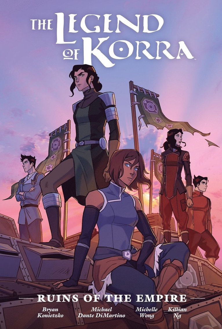 Michael Dante Dimartino, Michelle Wong, Killian Ng - Legend of Korra: Ruins of the Empire Library Edition, Inbunden