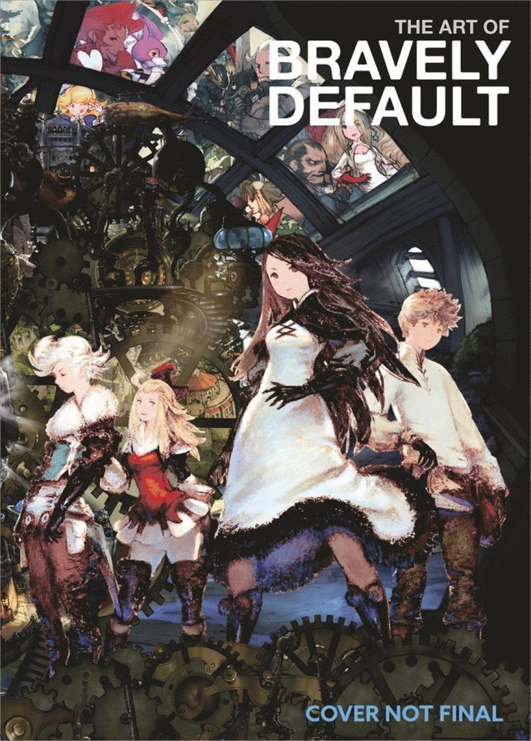 Square Enix - Art of Bravely Default, Inbunden