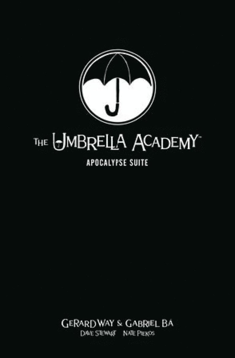 Umbrella Academy Library Editon Volume 1: Apocalypse Suite