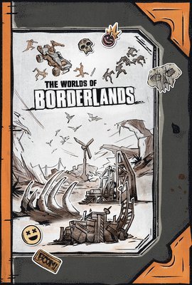 Rick Barba - Worlds of Borderlands, Inbunden