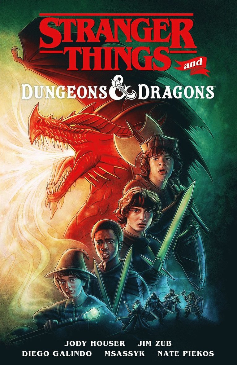 Jody Houser, Jim Zub, Stefano Martino - Stranger Things and Dungeons & Dragons (Graphic Novel), Häftad