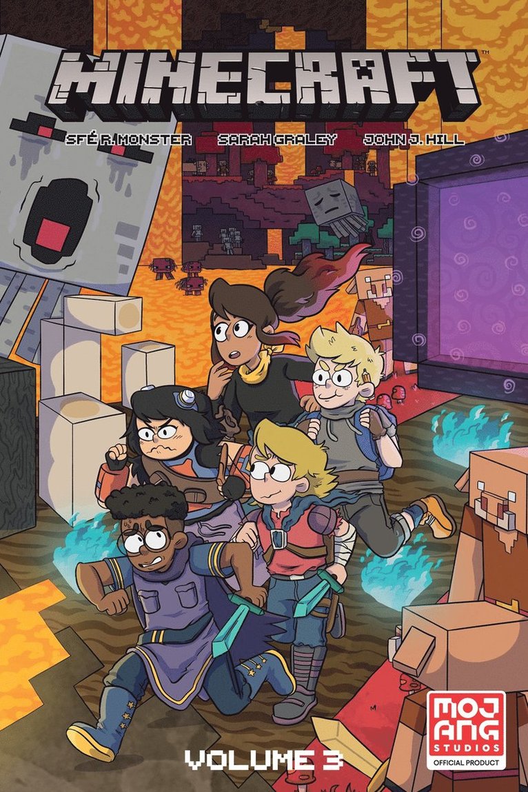 Sfe R. Monster, Sarah Graley, Sfé R. Monster, Sfé R Monster - Minecraft Volume 3 (Graphic Novel), Häftad