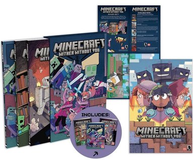 Kristen Gudsnuk - Minecraft: Wither Without You Boxed Set (Graphic Novels), Häftad