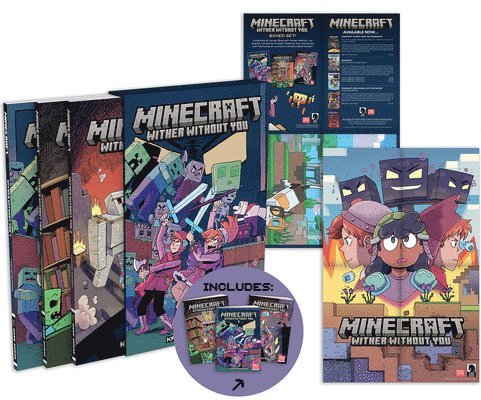 Minecraft: Wither Without You Boxed Set (Graphic Novels) 1