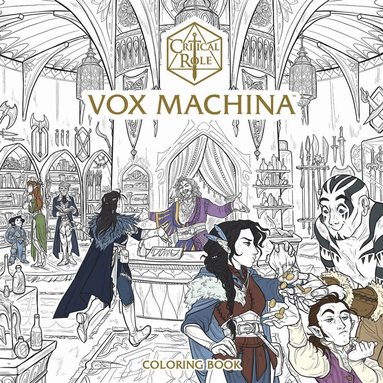 Critical Role - Critical Role: Vox Machina Coloring Book, Häftad
