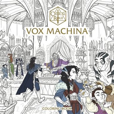 bokomslag Critical Role: Vox Machina Coloring Book