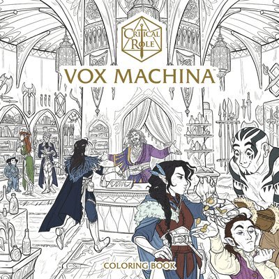 Critical Role: Vox Machina Coloring Book 1