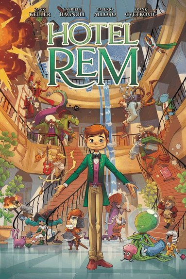 Zack Keller - Hotel REM, Inbunden