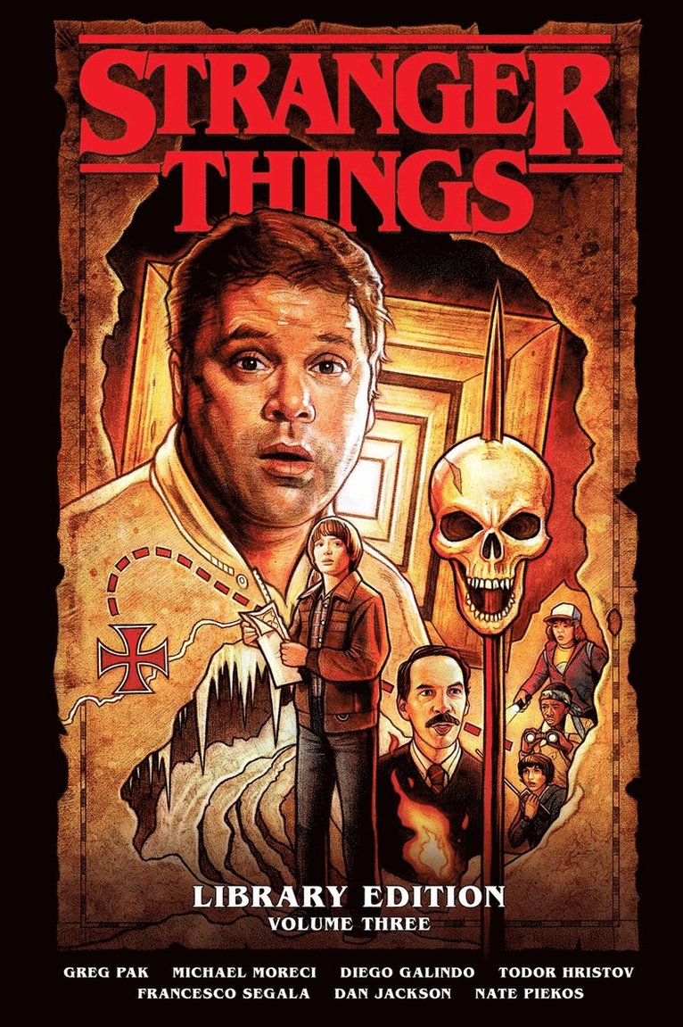 Greg Pak, Michael Moreci, Chris Roberson - Stranger Things Library Edition Volume 3 (Graphic Novel), Inbunden