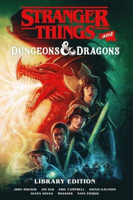 Stranger Things and Dungeons & Dragons Library Edition