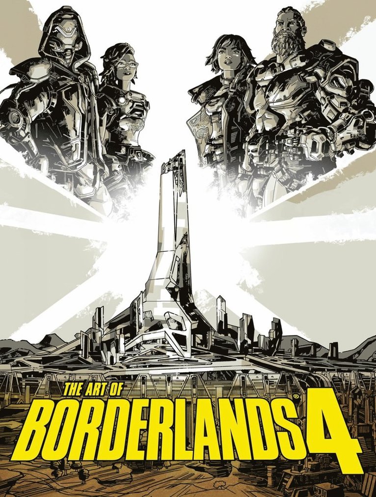 Rick Barba - Art of Borderlands 4, Inbunden