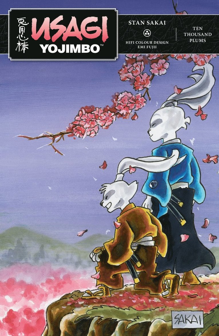Stan Sakai, Hifi Colour Design - Usagi Yojimbo Volume 41: Ten Thousand Plums Limited Edition, Inbunden
