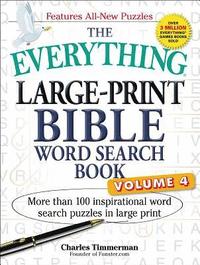 bokomslag The Everything Large-Print Bible Word Search Book, Volume 4: More Than 100 Inspirational Word Search Puzzles in Large Print