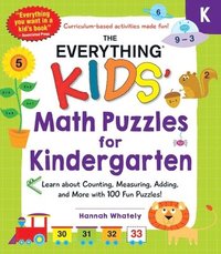 bokomslag The Everything Kids' Math Puzzles for Kindergarten
