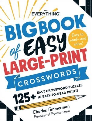 bokomslag Everything Big Book Of Easy Large-Print Crosswords