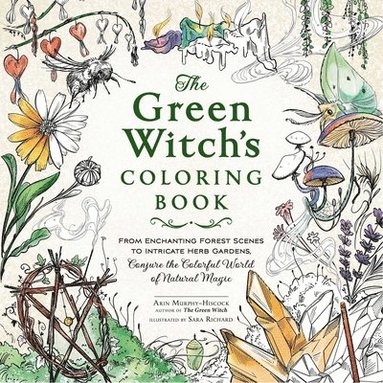 Arin Murphy-Hiscock - Green Witch's Coloring Book, Häftad