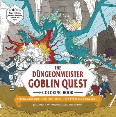 Jef Aldrich, Jon Taylor - Düngeonmeister Goblin Quest Coloring Book, Häftad