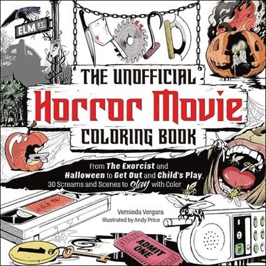 Vernieda Vergara - Unofficial Horror Movie Coloring Book, Häftad