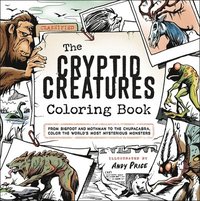 bokomslag The Cryptid Creatures Coloring Book