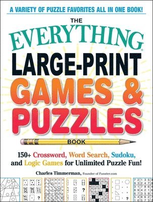 The Everything Large-Print Games & Puzzles Book 1