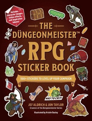 Jef Aldrich, Jon Taylor - Düngeonmeister RPG Sticker Book, Häftad