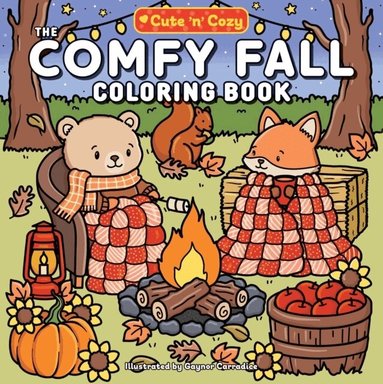 Comfy Fall Coloring Book, Häftad