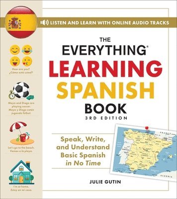 bokomslag Everything Learning Spanish Book, 3rd Edition