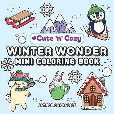 bokomslag Winter Wonder Mini Coloring Book