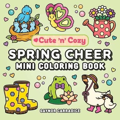 bokomslag Spring Cheer Mini Coloring Book