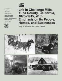 McDonald - Life in Challenge Mills, Yuba County, California, 1875-1915, With Emphasis on Its People, Homes, and Businesses, Häftad