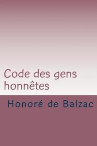 bokomslag Code des gens honnetes
