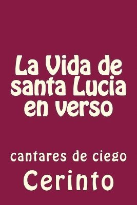 bokomslag Vida de santa Lucia en verso
