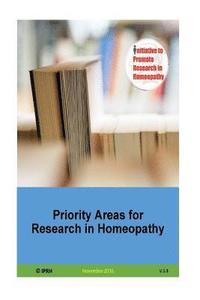bokomslag Priority Areas for Research in Homeopathy V 1.3