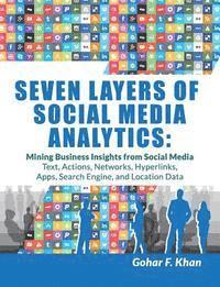 bokomslag Seven Layers of Social Media Analytics: Mining Business Insights from Social Media Text, Actions, Networks, Hyperlinks, Apps, Search Engine, and Location Data
