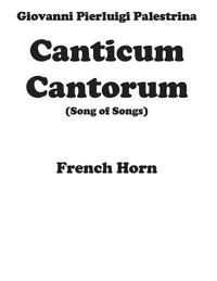 bokomslag Canticum Cantorum - brass quintet - Horn
