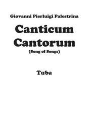bokomslag Canticum Cantorum - brass quintet - Tuba