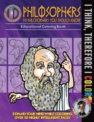 bokomslag I Think, Therefore I Color: 50 Philosophers You Should Know