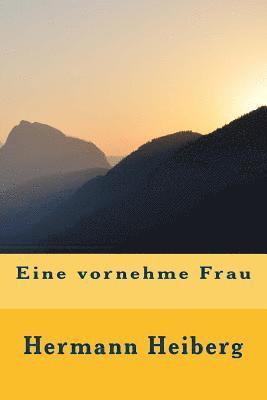 bokomslag Eine vornehme Frau