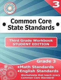 bokomslag Third Grade Common Core Workbook - Student Edition