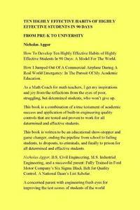 Ten Highly Effective Habits Of Highly Effective Students In 90 Days 1