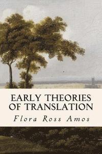 bokomslag Early Theories of Translation