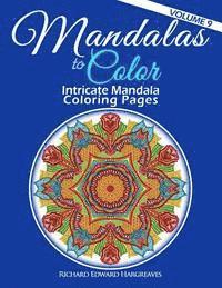 bokomslag Mandalas to Color - Intricate Mandala Coloring Pages: Advanced Designs