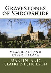 bokomslag Gravestones of Shropshire