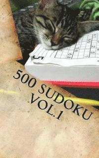 bokomslag 500 SUDOKU vol.1: 5 difficulty levels