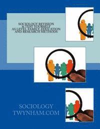 bokomslag Sociology AS Revision & Test Yourself On Family, Education and Research Methods