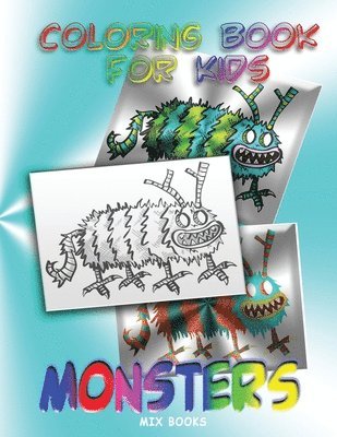bokomslag Coloring Book for Kids: Monsters